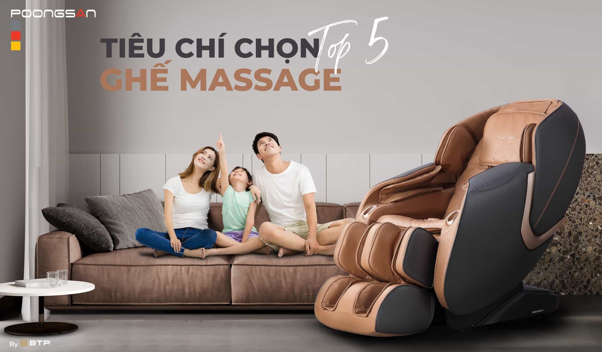 Ti&ecirc;u ch&iacute; chọn mua ghế massage cho gia đ&igrave;nh